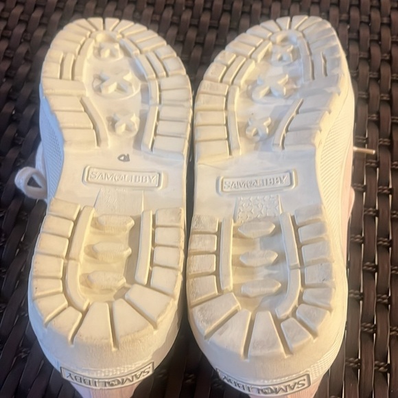 SAM AND LIBBY WOMEN'S pink chunky lace up SNEAKERS SIZE 8.5 - Picture 11 of 12